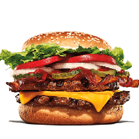 Double WHOPPER® se sýrem a slaninou