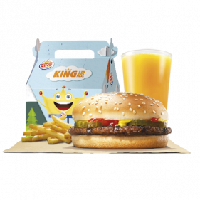 Children's menu Hamburger