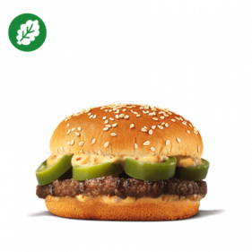 Plant Based Chilli Cheese Burger