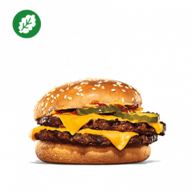 Plant Based Double Cheeseburger