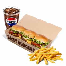 Baby Burgery menu