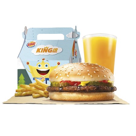 Children's menu Hamburger