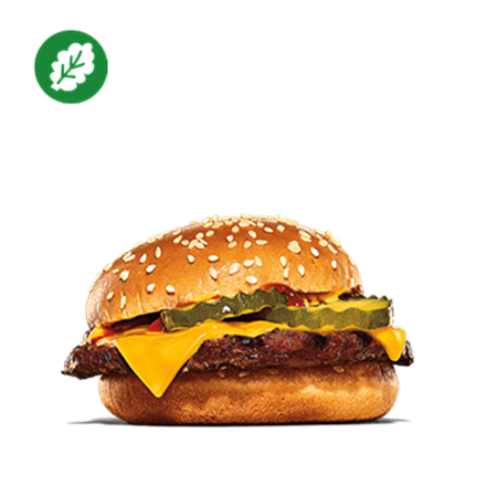 Plant Based Cheeseburger Menu