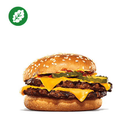 Plant Based Double Cheeseburger