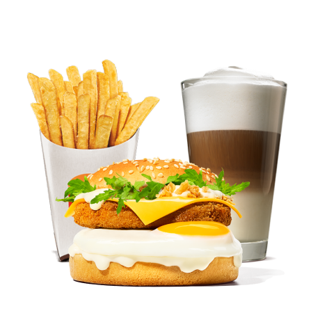 Breakfast Burger Chicken