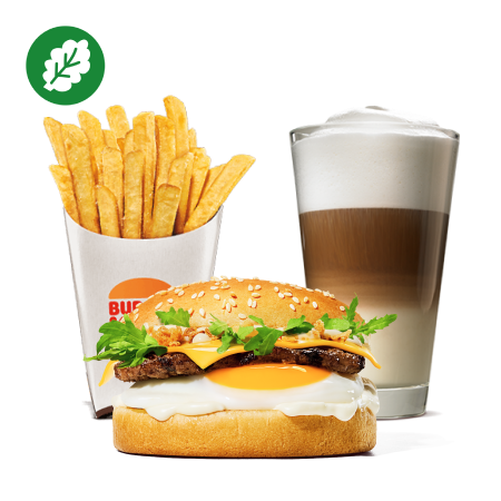 Breakfast Burger Plant Based