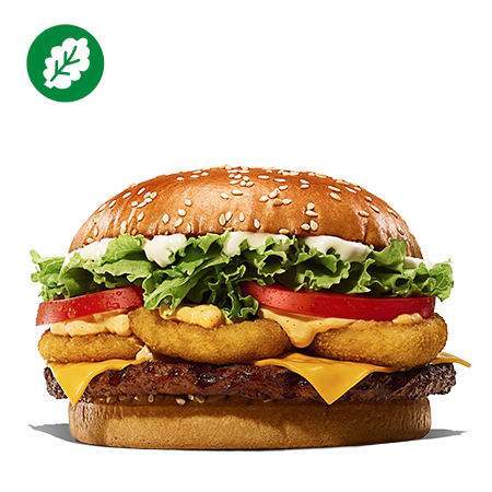 Plant Based Spicy Cayenne Whoppe Menu